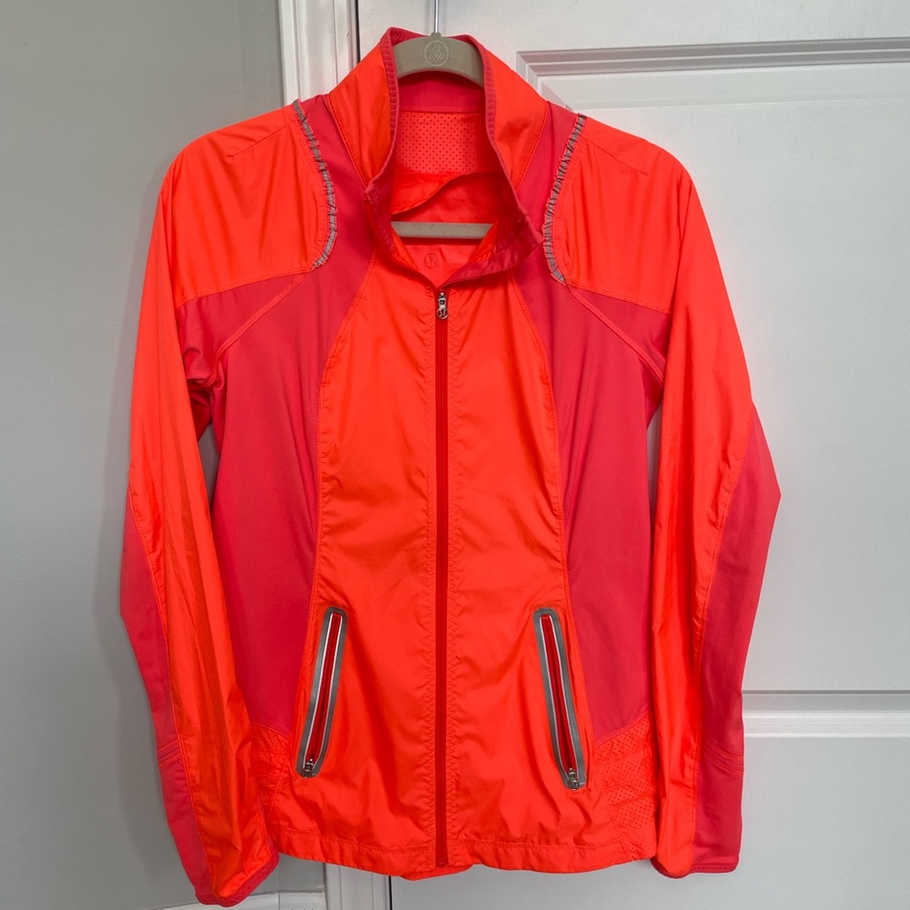 Lululemon Orange Jacket